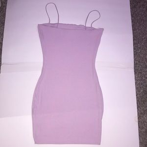Light purple short dress